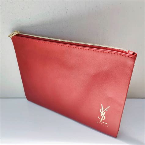 ysl pouch red
